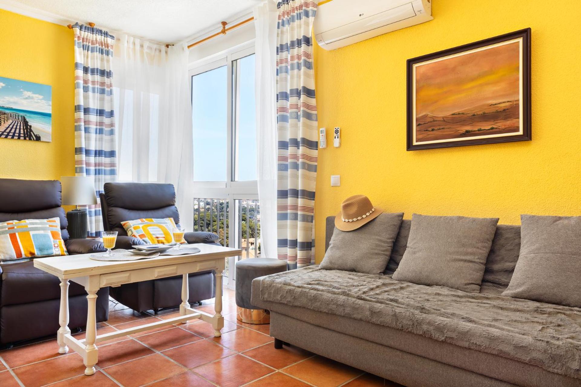 Cosy, Seaview Apartment, Close To Beach And Bars -Edificio Rhin Campoamor Zewnętrze zdjęcie