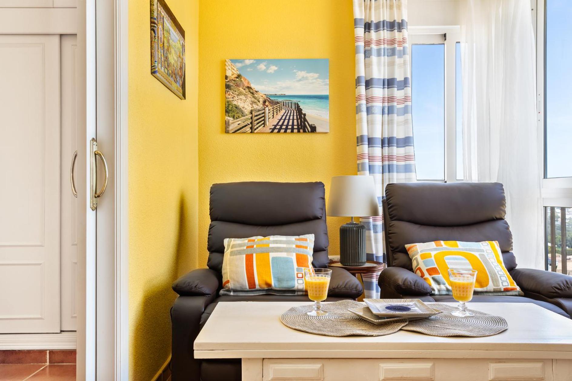 Cosy, Seaview Apartment, Close To Beach And Bars -Edificio Rhin Campoamor Zewnętrze zdjęcie