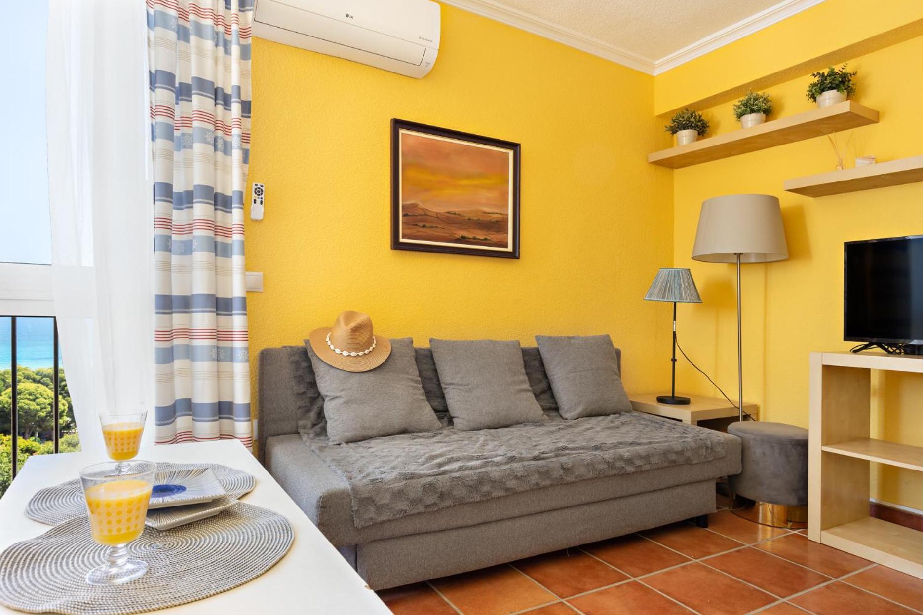 Cosy, Seaview Apartment, Close To Beach And Bars -Edificio Rhin Campoamor Zewnętrze zdjęcie